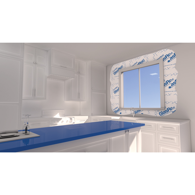 GlasRoc Tilebacker Water-Resistant Gypsum Drywall for Tile - Image 2
