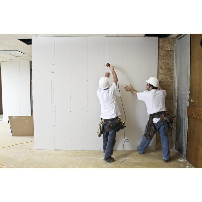 CertainTeed Easi-Lite 1/2-in x 4-ft x 10-ft Lightweight Gypsum Drywall - Image 2