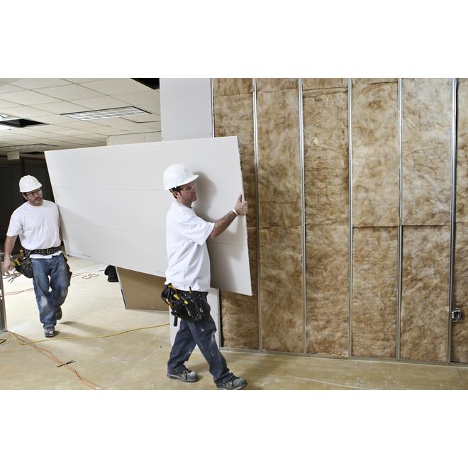 CertainTeed Easi-Lite 1/2-in x 4-ft x 10-ft Lightweight Gypsum Drywall - Image 5